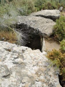 Views of the Dolmen del Gigante