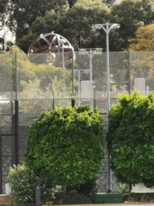 Memorial to the first round the world sea voyage by Magellan and Elcano on the banks of the river Seville