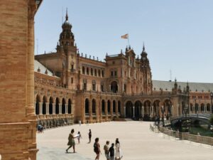Plaza de España - from the north veranda
