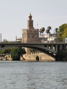 Torre del Oro, a military watchtower built to control river access, Seville