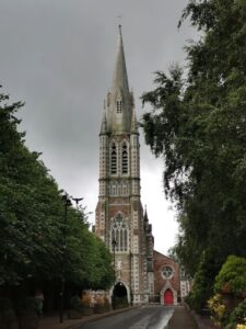 The driveway to the Church of St John, Tralee