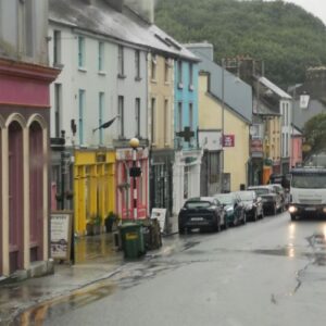 ....and then the rain started