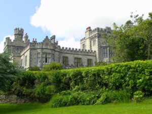 A view from the east end of Kylemore Abbey