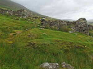 A peaceful scene at the Deserted Village, Achill Island