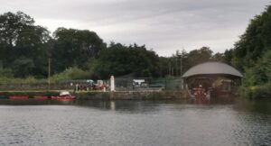 A scene on the banks of the Shannon River at Killaloe