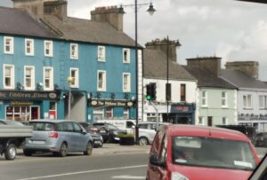 A street in Ballaghaderreen County Mayo Ireland