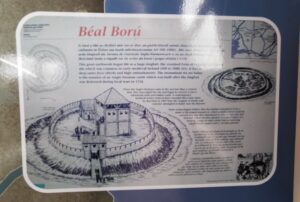 Brian Boru's Fort on the edge of Lough Derg and the Shannon River