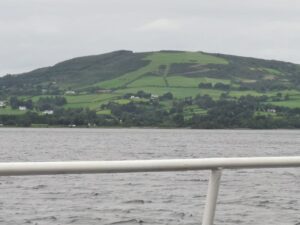 Forests and farmland above Lough Derg