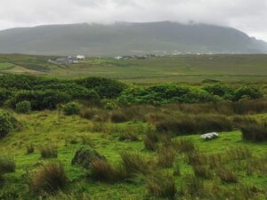 Minaun Heights over the boglands of Achill Island