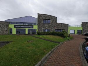 The Aran Woollen Mills on the road out of Belmullet