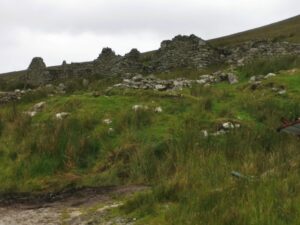The Deserted Village houses Achill Island