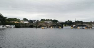 The ancient bridge between Killaloe and Ballina