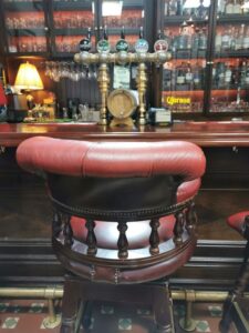 The bar in the pub in Ballina