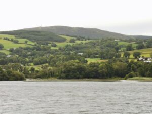 The hills above Lough Derg