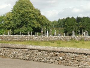 The old cemetery we passed on the way out of Ballaghaderren