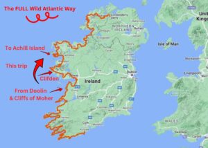 This two days on the Wild Atlantic Day from Doolin to Achill Island via Clifden
