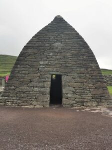 Inside the compound at Gallarus Oratory