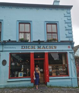 One of the colourful shops in Dingle