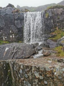 The Conor Pass waterfall