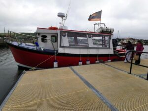 The Dolphin Dingle boat we did our Dingle Bay tour on