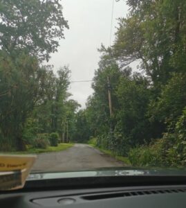 The backroads of Dingle Peninsula near the Irish Girls School