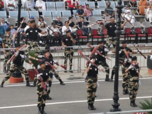 Drills at the Border Retreat