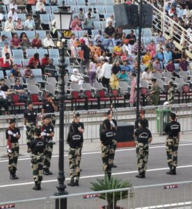 Drills at the border