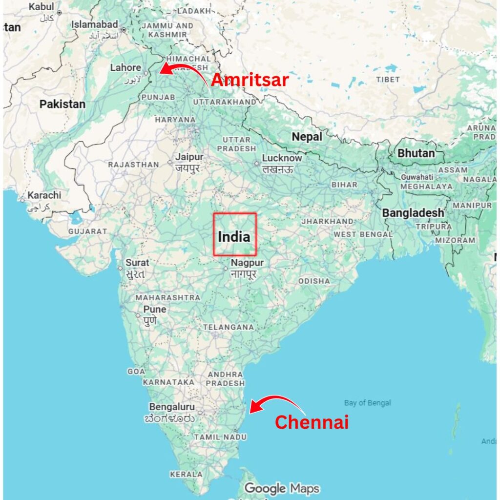 India map 