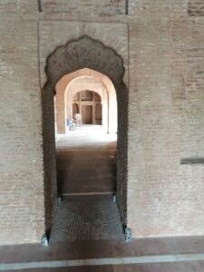 Inside corridors of the Ramgarhia Bunga at the Golden Temple