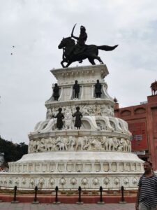 Maharaja Ranjit Singh Statue. Also called The Lion of Punjab