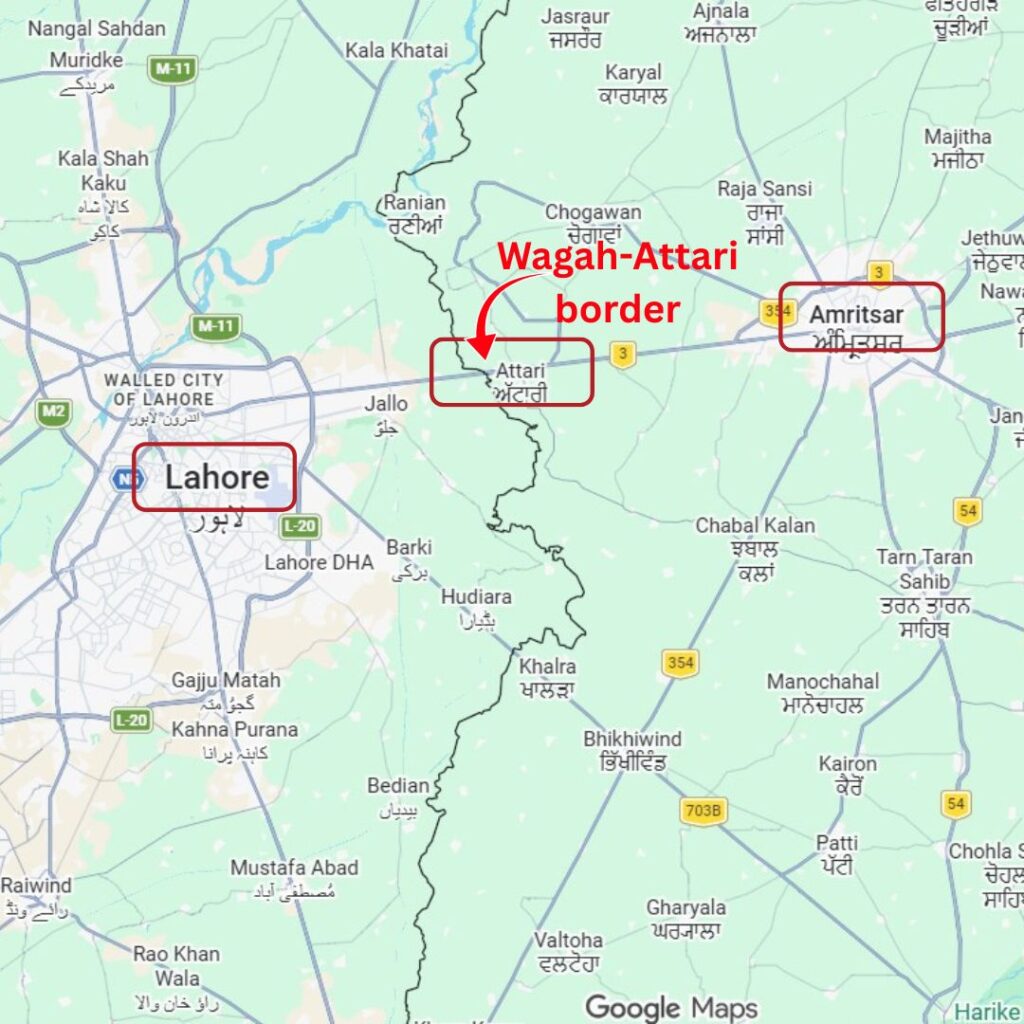 Wagah Attari Border
