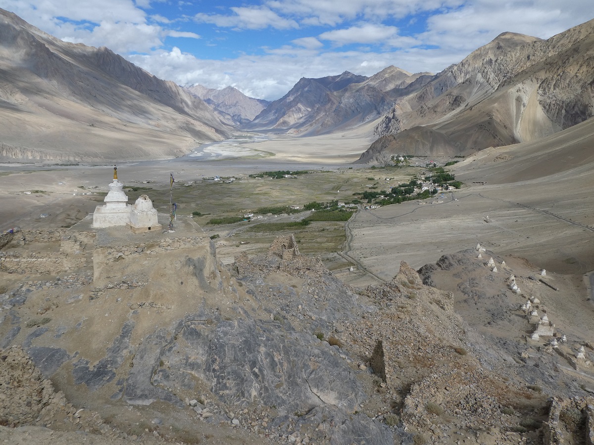 Zangla Valley from Zangla palace