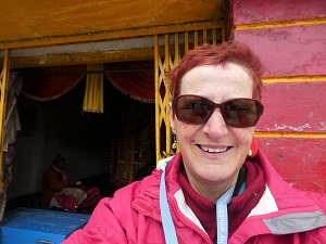 At Hemkund, in front of the small Temple