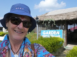 A great place for lunch, the Garden Restaurant, Kausani, Himalayan India