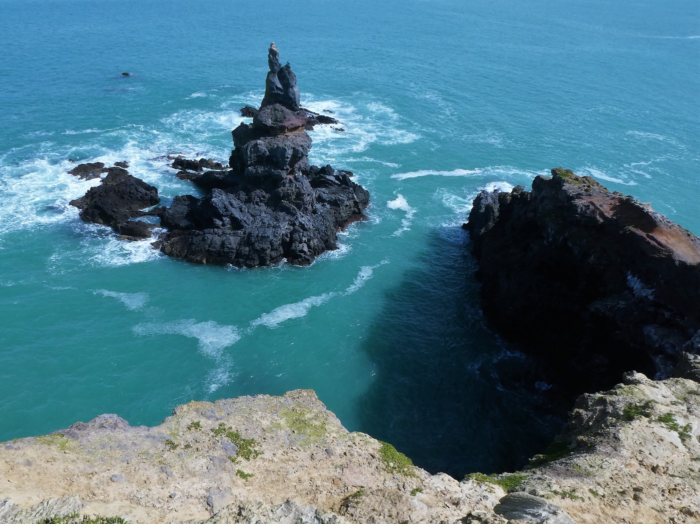 Boaz stack rock, Banks Pennisnsula