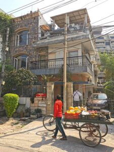 Our nice accommodation in Hauz Khas