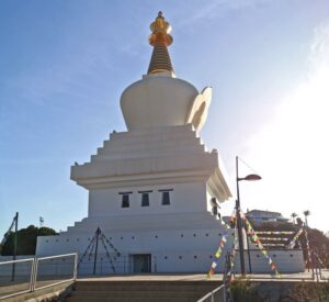 The Buddhist Stupa at Benalmadena