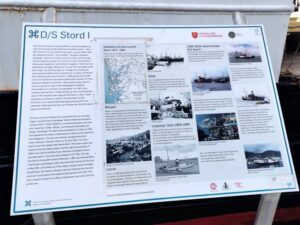 An information board about Strod 1