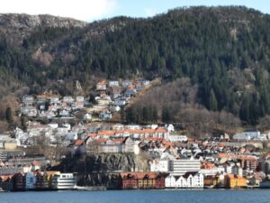 Bergen from the harbour