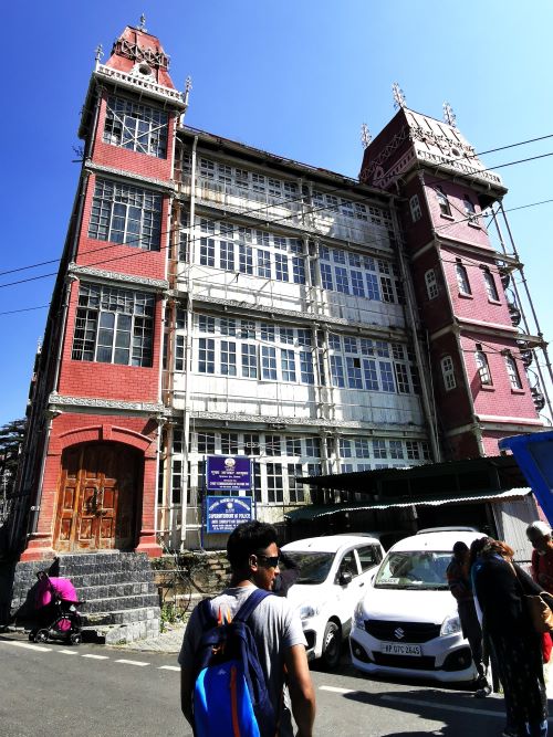 CBI & Police building in Shimla - a heritage building under renovation