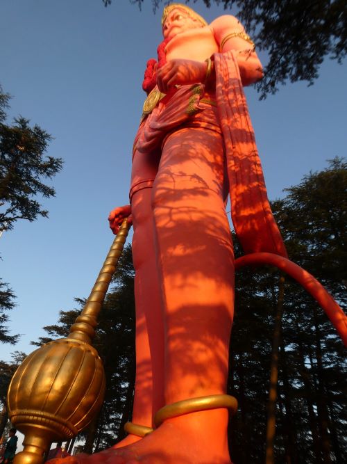 From the feet of Hanuman Shimla