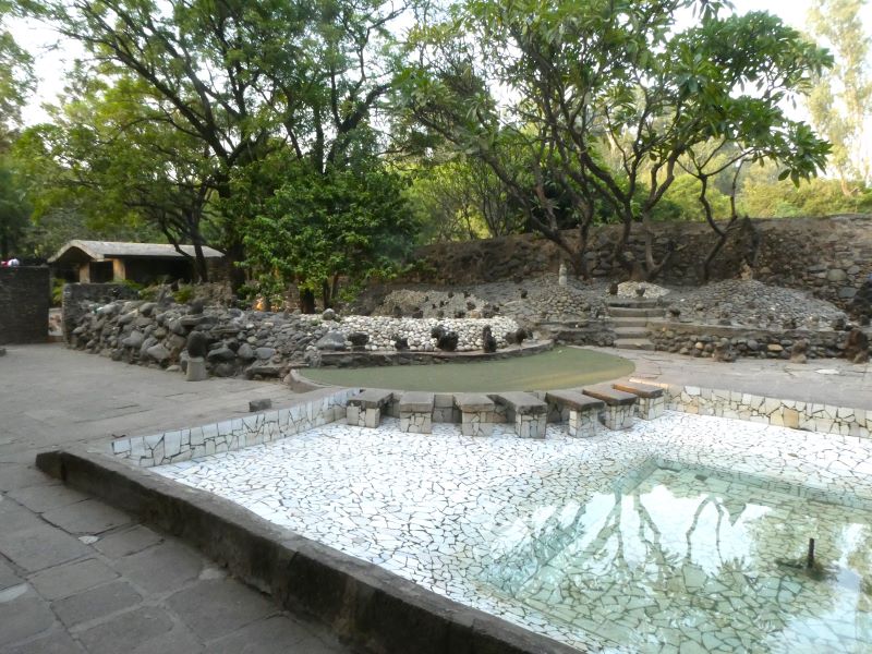 One of the areas in the Rock Garden Chandigarh