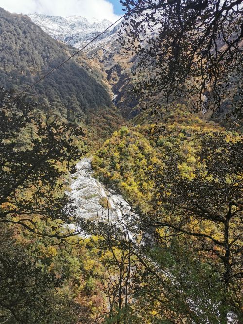 One of the gully's up beside Yamunotri