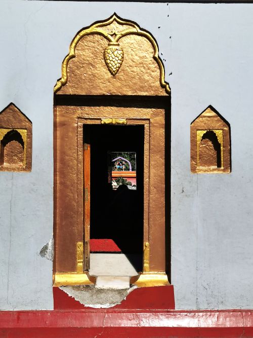 One of the temples at Vishwanath Temple Uttarkashi
