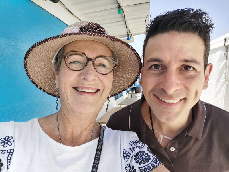 Teresa and Gian-Piero at Karma Guen Spain