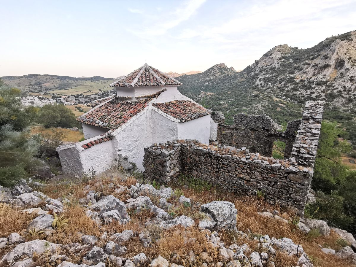 Ermita de El Calvario, Villaluenga del Rosario, Andalusia, Spain