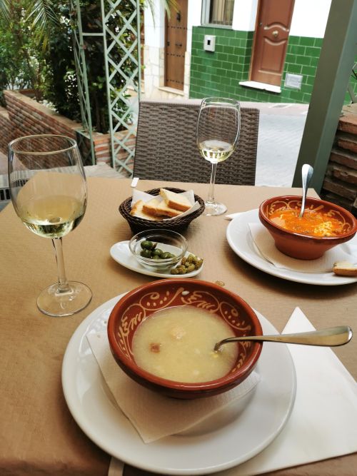 Soup lunch at El Tunel Ojén