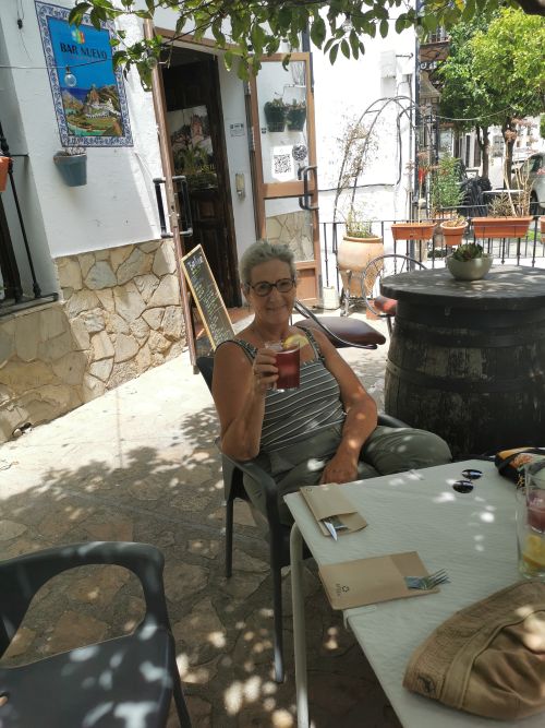 Bar Nuevo for lunch in Zahara del ls Sierra