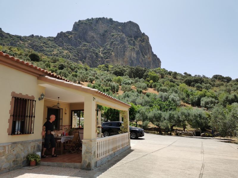 El Tajo, the veranda and the Tajo AlgarÃn