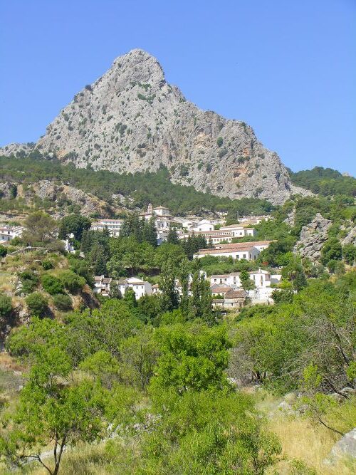 Peñón Grande behind Grazalema